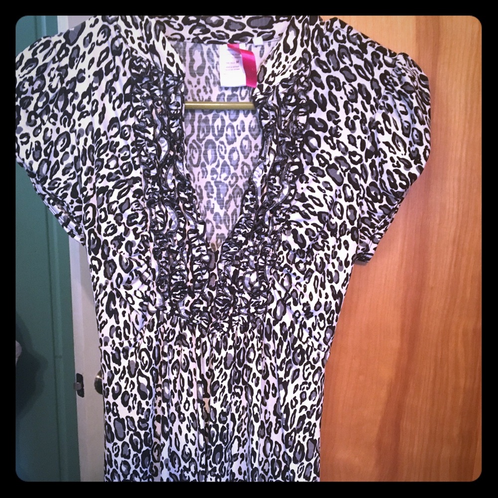 Cheetah blouse